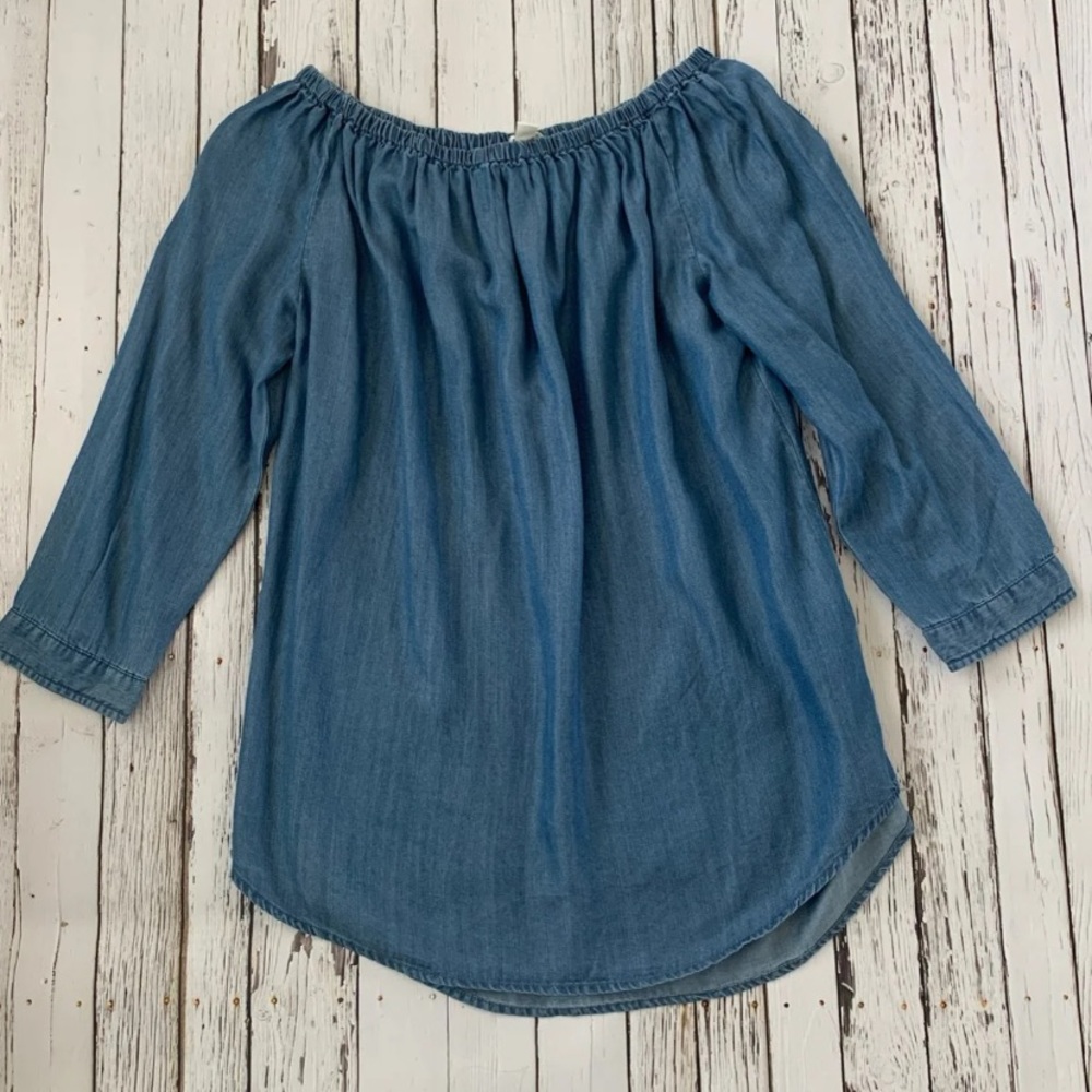 Chambray Top